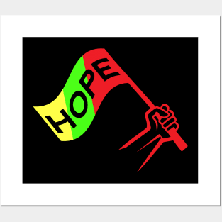 Colorful Flag of Hope Posters and Art